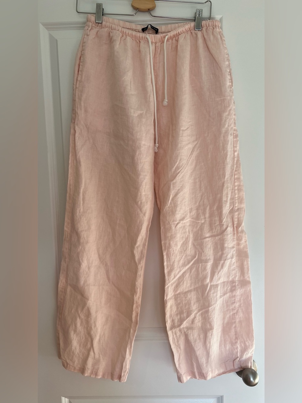 Brandy Melville Pale Pink Drawstring Joggers